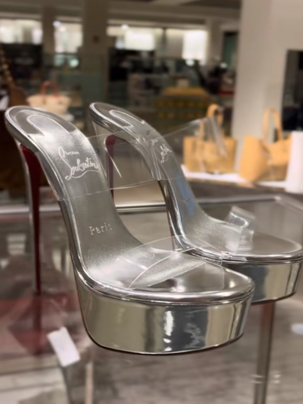 Christian Louboutin Just Nothing Silver - Picture 2 of 5